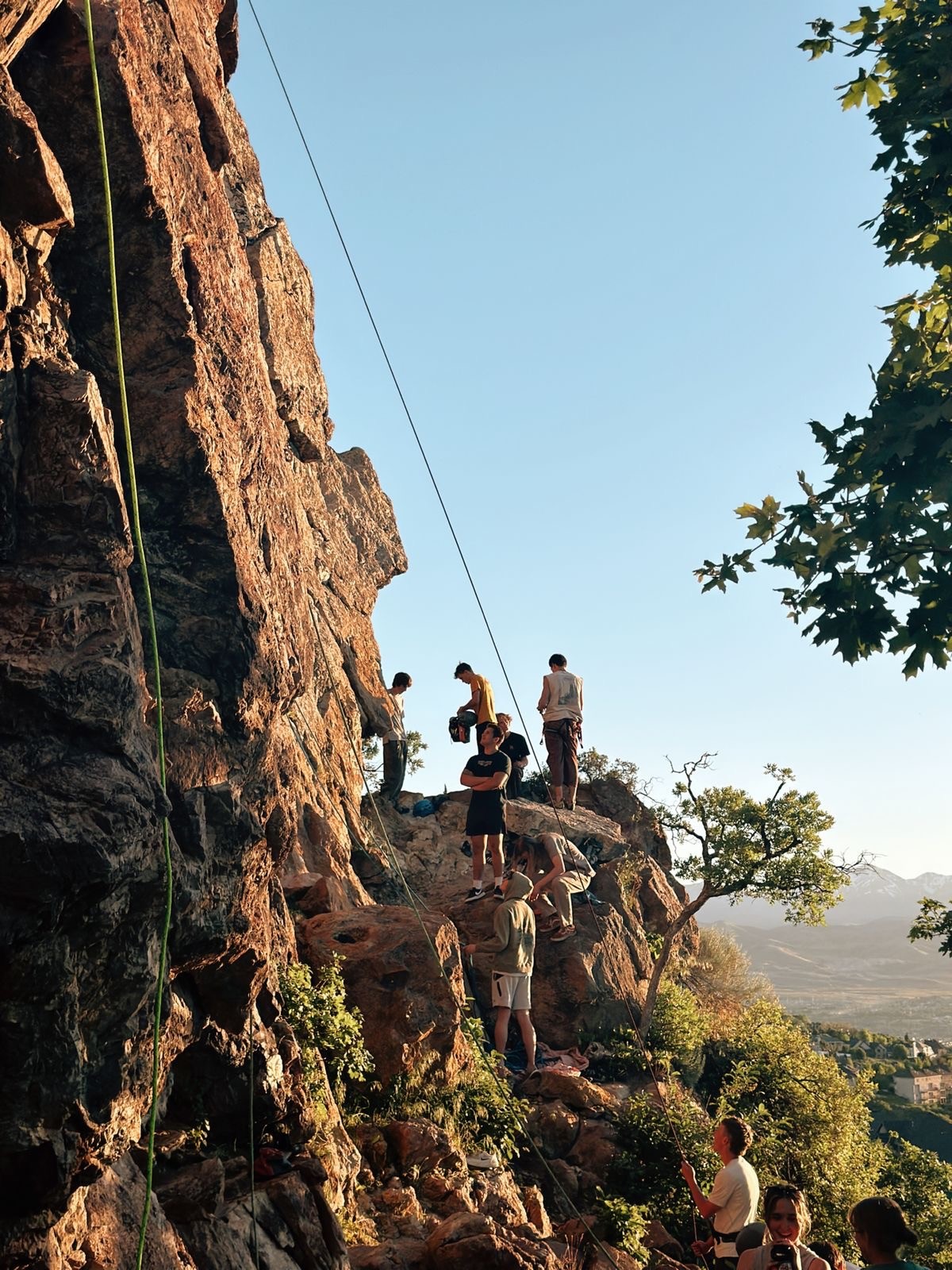 Скелелазіння — людина на граніті